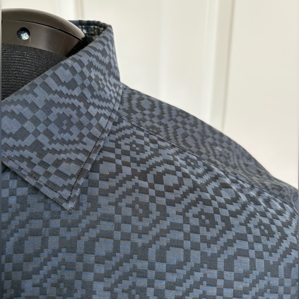 ROBERT GRAHAM Men's Geometric Patterned Shirt